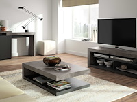 Bureau delta 119cm - beton