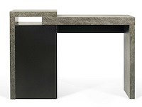 Bureau delta 119cm - beton - afbeelding 2 van  5