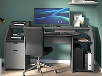 Bureau gaming 180cm met ledstrip 2 - afbeelding 3 van  7