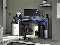 Bureau gaming 180cm met ledstrip 2 - afbeelding 6 van  7