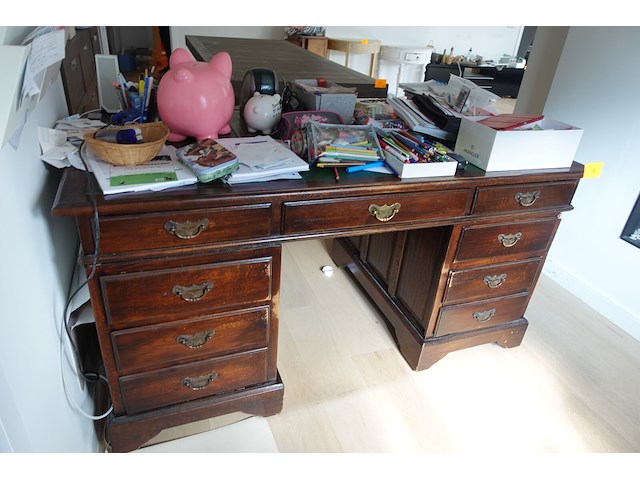Bureau in hout - afbeelding 1 van  4