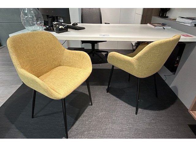 Bureau + kasten en stoelen - afbeelding 8 van  10