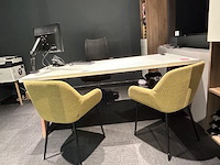 Bureau + kasten en stoelen - afbeelding 2 van  16