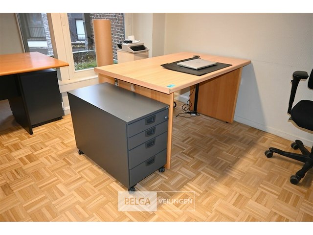 Bureau + ladeblok - afbeelding 1 van  4