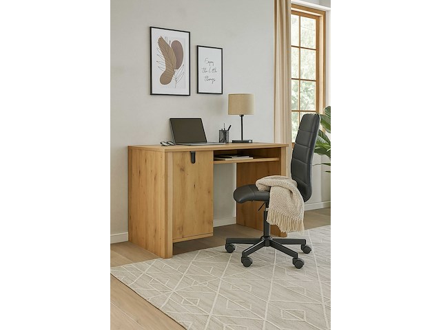 Bureau lugano | 110 x 56 x 77 cm | artisan oak-design - afbeelding 6 van  7