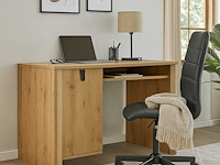 Bureau lugano | 110 x 56 x 77 cm | artisan oak-design - afbeelding 6 van  7