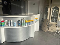 Bureau met 2 bureau stoelen met ledverlichting - afbeelding 3 van  6