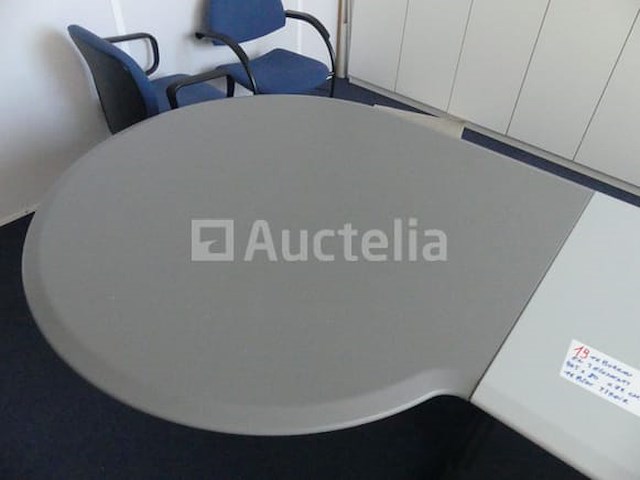 Bureau met drie delen - afbeelding 4 van  7