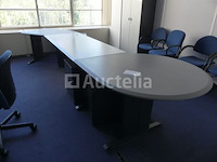 Bureau met drie delen - afbeelding 4 van  9