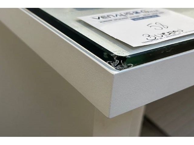 Bureau met glazen blad - afbeelding 2 van  4