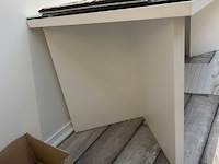 Bureau met glazen blad - afbeelding 3 van  4