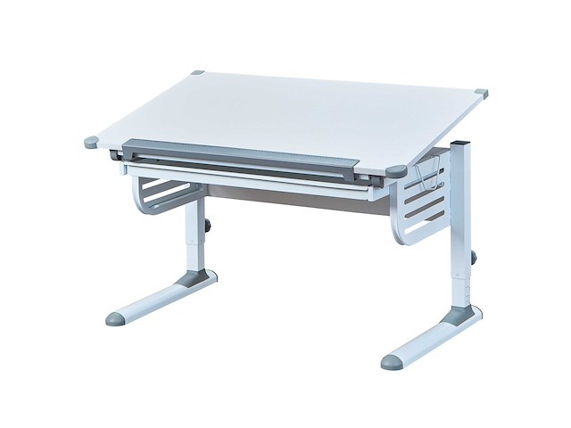 Bureau skalare 110cm verstelbaar - wit - afbeelding 2 van  7