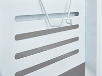 Bureau skalare 110cm verstelbaar - wit - afbeelding 4 van  7