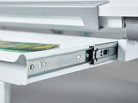 Bureau skalare 110cm verstelbaar - wit - afbeelding 5 van  7