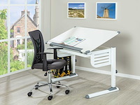 Bureau skalare 110cm verstelbaar - wit - afbeelding 7 van  7