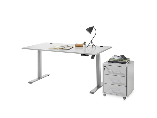 Bureau sonra elektrisch verstelbaar - grijs - afbeelding 3 van  3