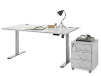 Bureau sonra elektrisch verstelbaar - grijs - afbeelding 3 van  3