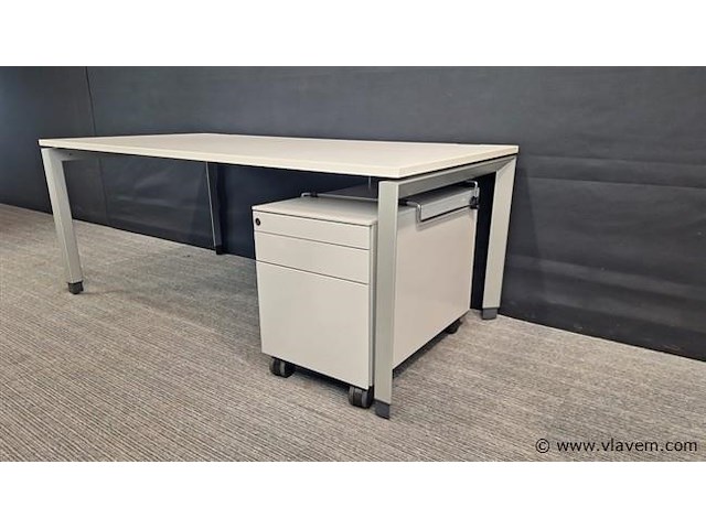 Bureau steelcase met ladenblok - afbeelding 5 van  11