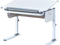 Bureau studare 110cm verstelbaar - wit - afbeelding 2 van  7