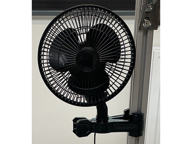 Bureau ventilator met klembevestiging - afbeelding 1 van  3