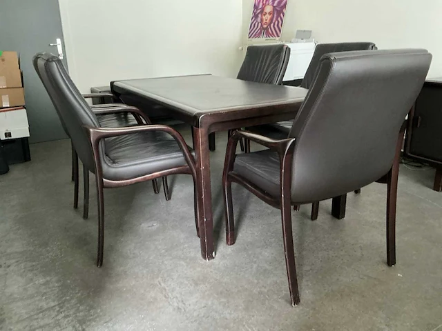Bureau + vergadertafel - afbeelding 3 van  9