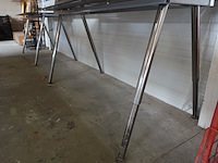Bureau verstelbaar met blad in glas - afbeelding 3 van  3