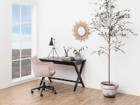 Bureau wami 120cm, 1 lade - zwart - afbeelding 2 van  6