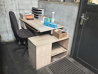 Bureau + werkkast - afbeelding 2 van  4
