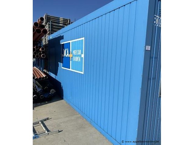 Bureaucontainer, ingericht met kitchenette, verwarming en proline mini-frigo - afbeelding 2 van  6