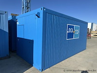 Bureaucontainer, met inrichting, ramen en deur - afbeelding 2 van  4