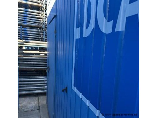 Bureaucontainer, met raam, deur, verwarming en verlichting - afbeelding 2 van  4
