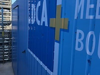 Bureaucontainer, met raam en deur, inclusief meubilair en liebherr koelkast - afbeelding 2 van  4