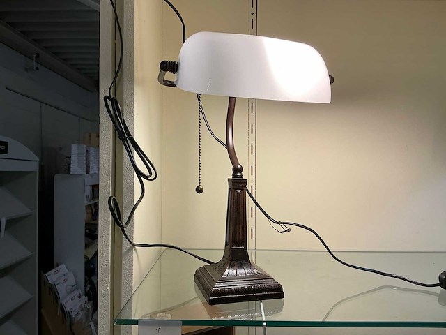 Bureaulamp vintage - afbeelding 1 van  4
