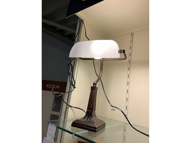 Bureaulamp vintage - afbeelding 3 van  4