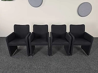 Bureauset - wachtkamerstoelen (4x) - afbeelding 1 van  7