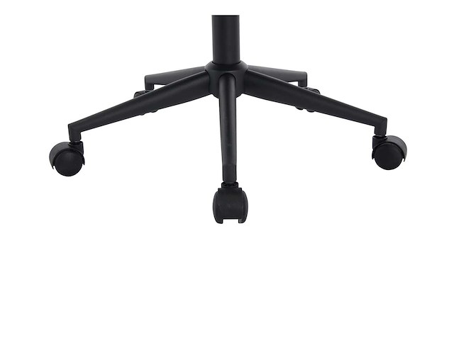 Bureaustoel - corduroy - crème en zwart - verstelbare hoogte door pascal morabito - afbeelding 5 van  8