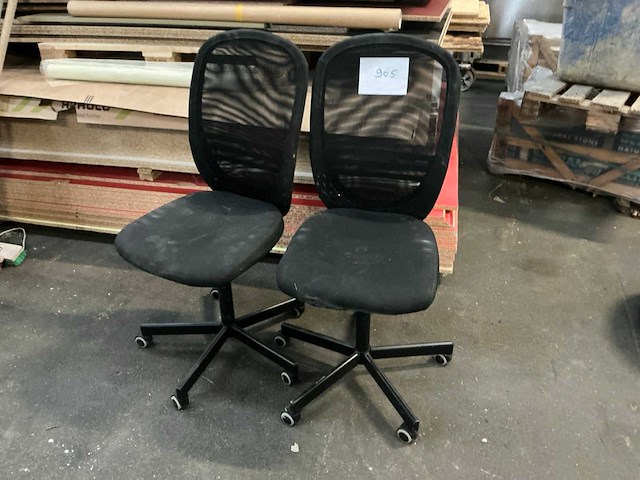 Bureaustoel (2x) - afbeelding 1 van  4