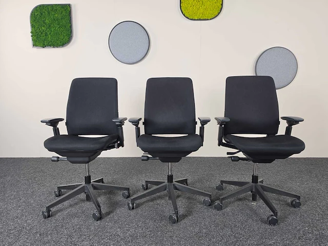 Bureaustoel (3x) - afbeelding 1 van  2