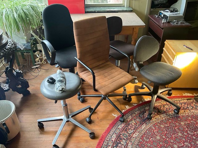 Bureaustoel (5x) - afbeelding 1 van  3