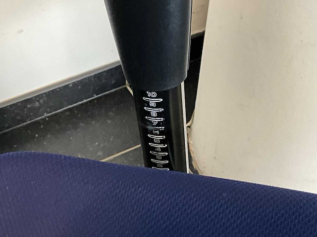 Bureaustoel (blauw) (4x) - afbeelding 2 van  5