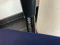 Bureaustoel (blauw) (4x) - afbeelding 2 van  5