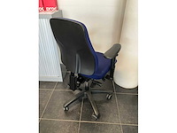 Bureaustoel (blauw) (4x) - afbeelding 2 van  7