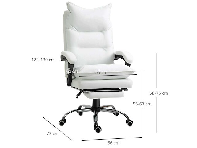 Bureaustoel, ergonomische bureaustoel - afbeelding 4 van  6