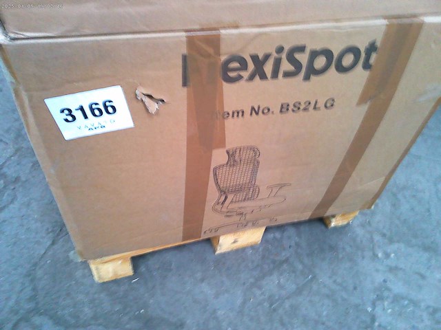 Bureaustoel ergonomische stoel compacte rugsteun 120° vergrendeling 360° rotatie (grijs) - afbeelding 7 van  7