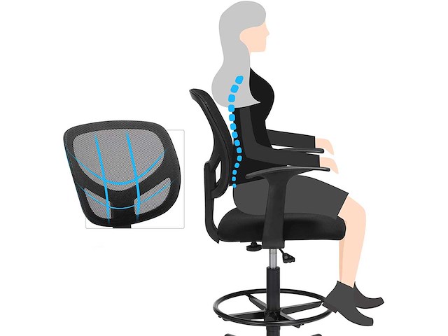 Bureaustoel, ergonomische stoel - afbeelding 3 van  7