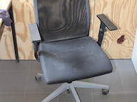 Bureaustoel, met armleuningen, mesh rugleuning - afbeelding 1 van  1
