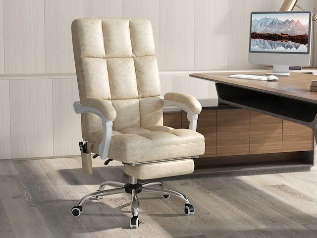 Bureaustoel met massage- en verwarmingsfunctie - afbeelding 1 van  9