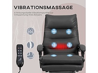 Bureaustoel met massagefunctie, verwarmd - afbeelding 5 van  7