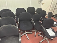 Bureaustoel op wielen (18x) - afbeelding 1 van  6
