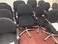Bureaustoel op wielen (18x) - afbeelding 2 van  6